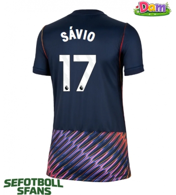 Tottenham Hotspur Savio #17 Bortatröja Kvinnor 2026-27 Kortärmad